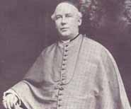 L'évêque Scollard. Photo gracieusement tirée de "Church of Christ the King 60th Jubilee: 1917-1977".