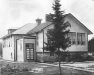 Coniston Continuation School.  Photo courtesy of the Greater Sudbury Historical Database.