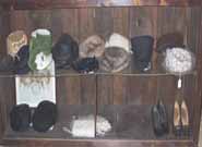 Hat and shoe display