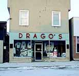 Drago's Store.  Photo courtesy of Capreol Online.