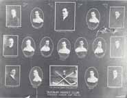 Équipe gagnante de la Coupe Gordon en 1914. Photo gracieusement tirée de "Homegrown Heroes: A Sports History of Sudbury".