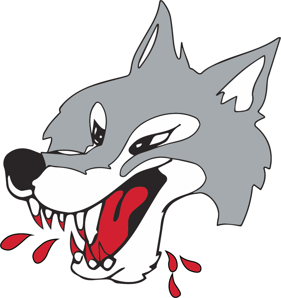 Sudbury Wolves wolf head logo