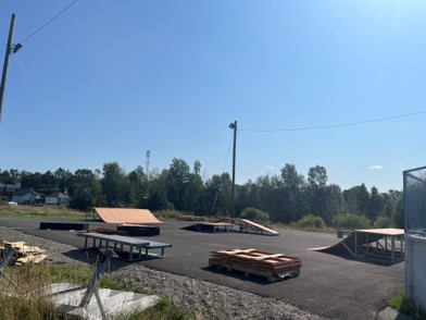 Photo of outdoor skate park
