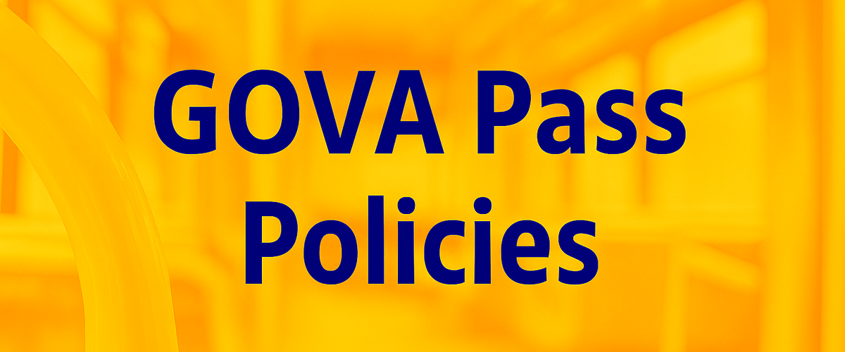 GOVA Pass Policies