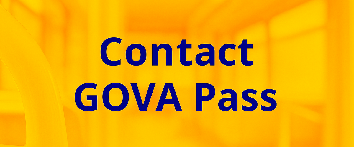 Contact GOVA Pass