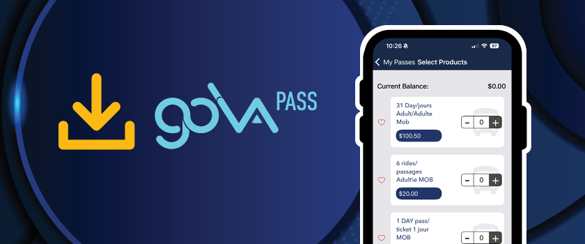 GOVA Pass Mobile App