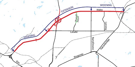 Extension Widening Map