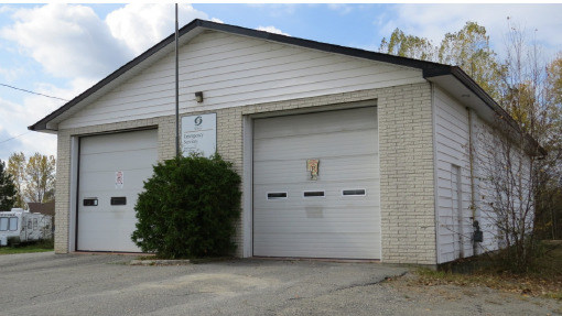 Wahnapitae Fire Station.