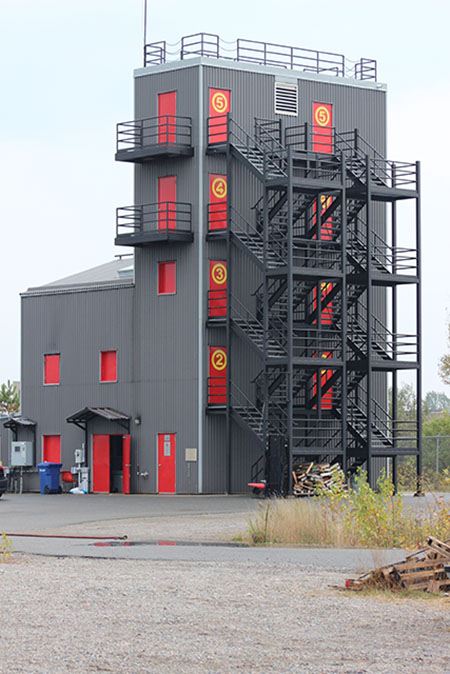 Training Tower for Fire Services.